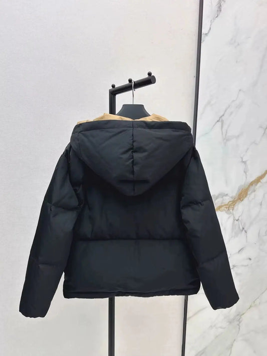 2025 Autumn/Winter New Product Launch: Women's Solid Color High Quality Premium Down Jacket HL71