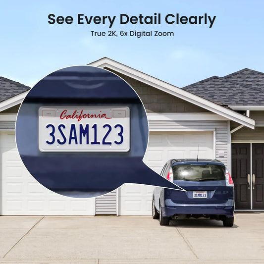 AOSU 100% Wire-free 3MP Wifi Solar Camera 4/8/12 pcs Outdoor Built-in Battery Security Camera Night Vision 2-Way Audio CCTV Cam