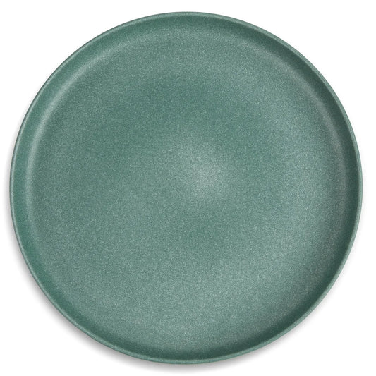 Stoneware Dinner Plate Round Solid Print Dishwasher Microwave Safe Casual and Elegant Tableware Kitchen Dining Home Decor 10.4