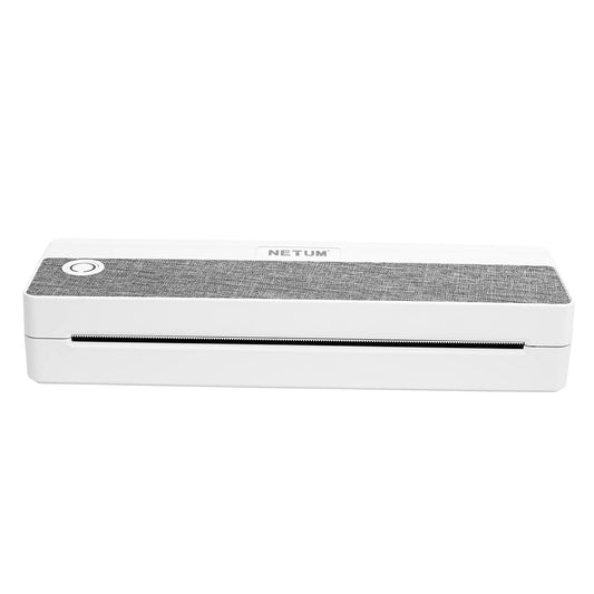 Portable A4 Printer with Bluetooth/USB, HD for Academic Papers, Canvas Cover, Home & Office Use