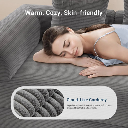 Cloud Boneless Convertible Floor Sofa Bed, 70" 4-in-1 Foldable Compressed Loveseat Lounge Sleeper 2 Seater Couches, Customized