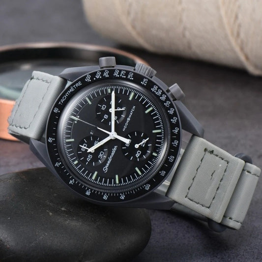 Designer New Genuine Watch Business Collaboration Edition Mens Luxury Quartz Hip Hop Wristwatch High Quality Fashion Timepiece