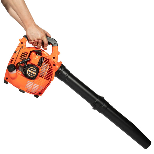 25.4CC 2Stroke Gas Powered Leaf Blower Gasoline Outdoor Heavy Duty Grassland Cleaning Machine Commercial Handheld Grass Blower