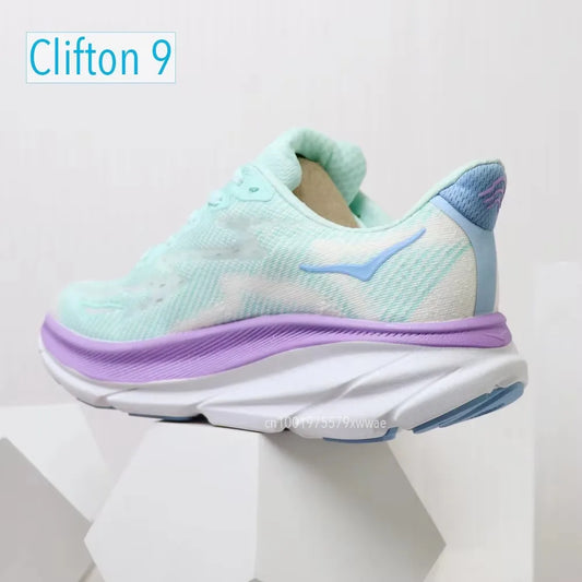 Brand Sneakers Clifton 9 Running Shoes Light Outdoor Sports Trainers Lifestyle Shock Absorption Athletic Shoes For Men And Women