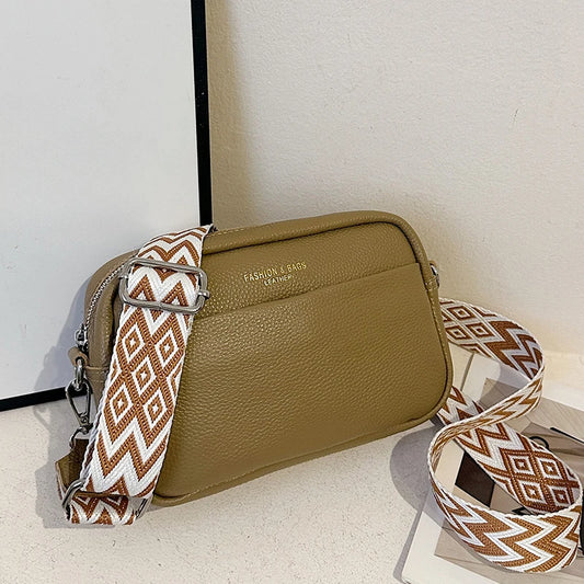 1 fashionable black bag - adjustable shoulder strap, women's crossbody bag, suitable for different people, no scene needed