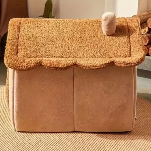 2025 New Multi-Use Cat Kennel Indoor Outdoor – Villa-Style Dirt-Resistant Detachable Washable All-Season Durable for Comfort