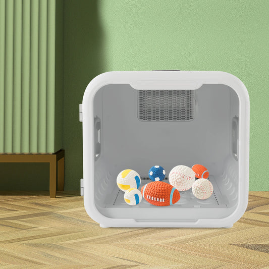 71 L / 64.47 Qt Pet Dryer Box, 1-4 Gears Speed Adjustable, Quiet Smart Drying Blower for 2-3 Cats & Small Dogs 110-125V