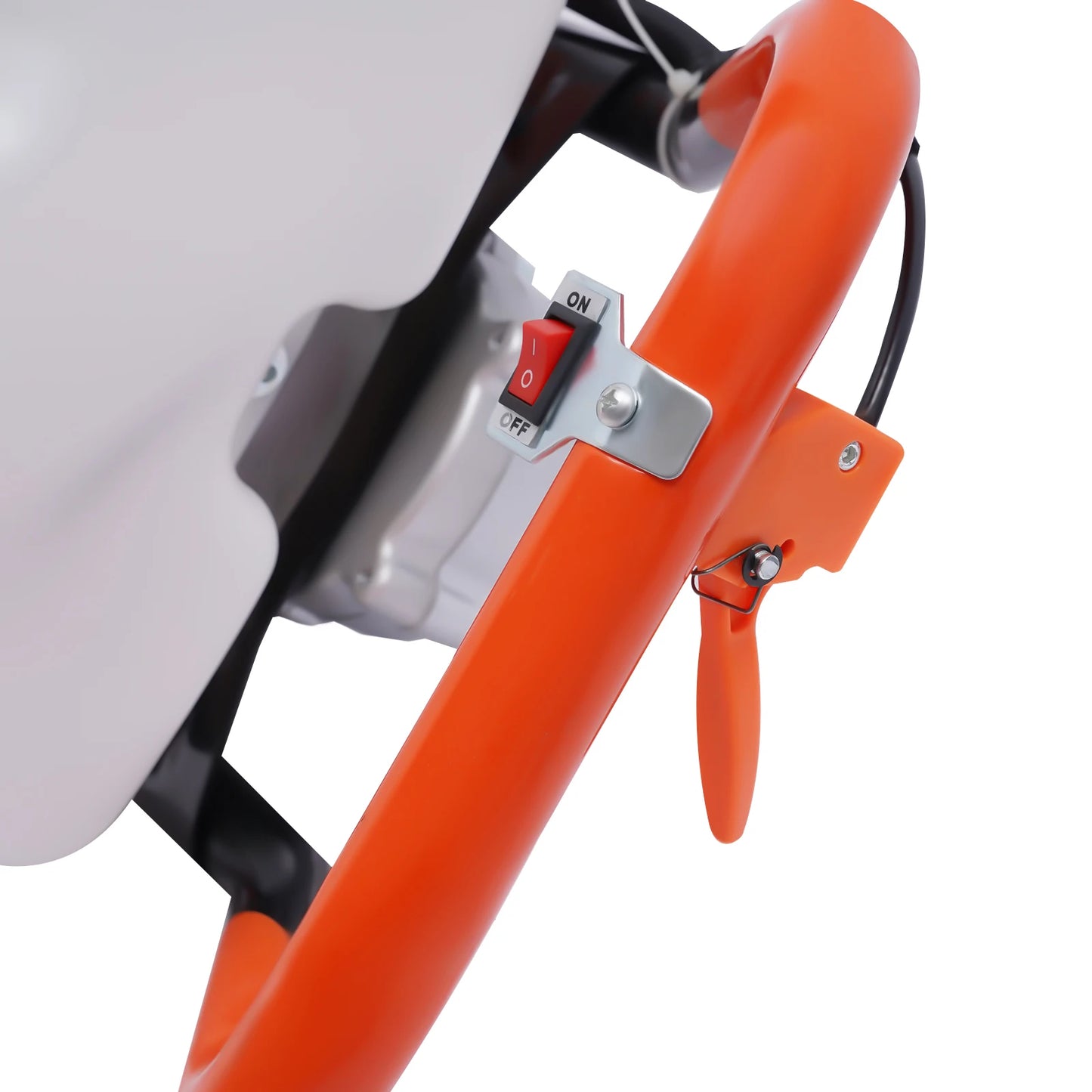 Post Hole Digger 2-Stroke 71CC Gasoline Earth Auger Borer 2.3kw Fence Ground Drill 0-300rpm for Installing Guardrails Railings