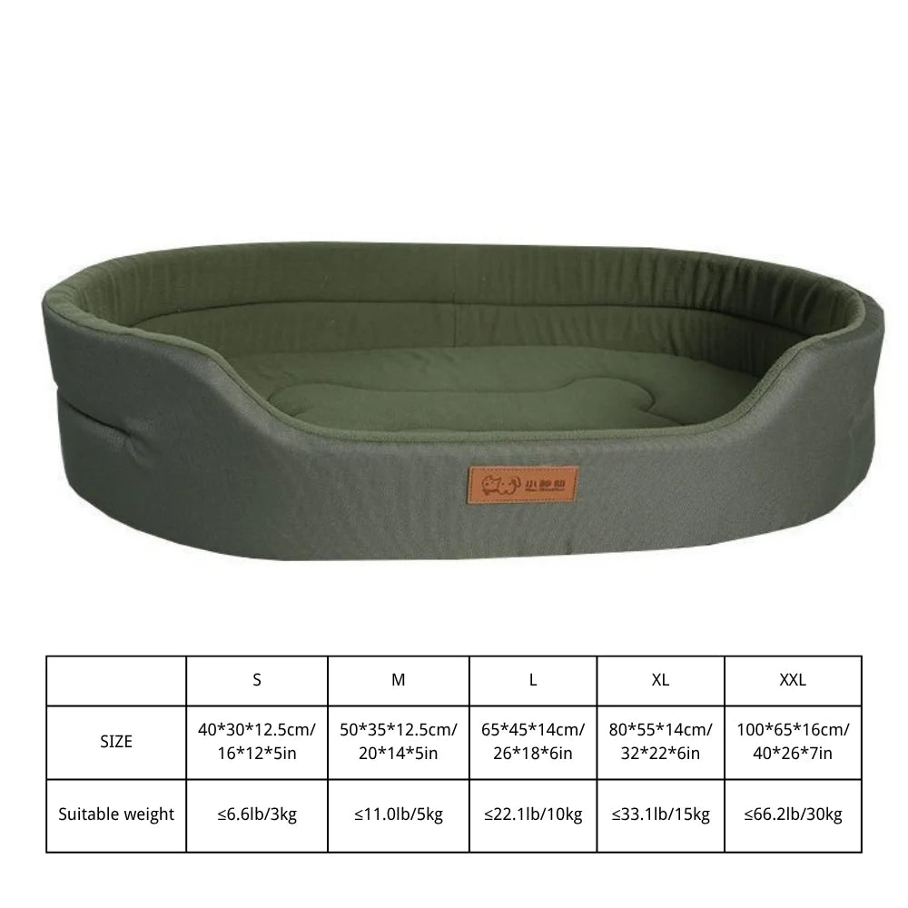Waterproof Orthopedic Foam Dog Beds for Small Medium Large Dogs Durable Dog Sofa The Pet Bed Washable Removable Cover