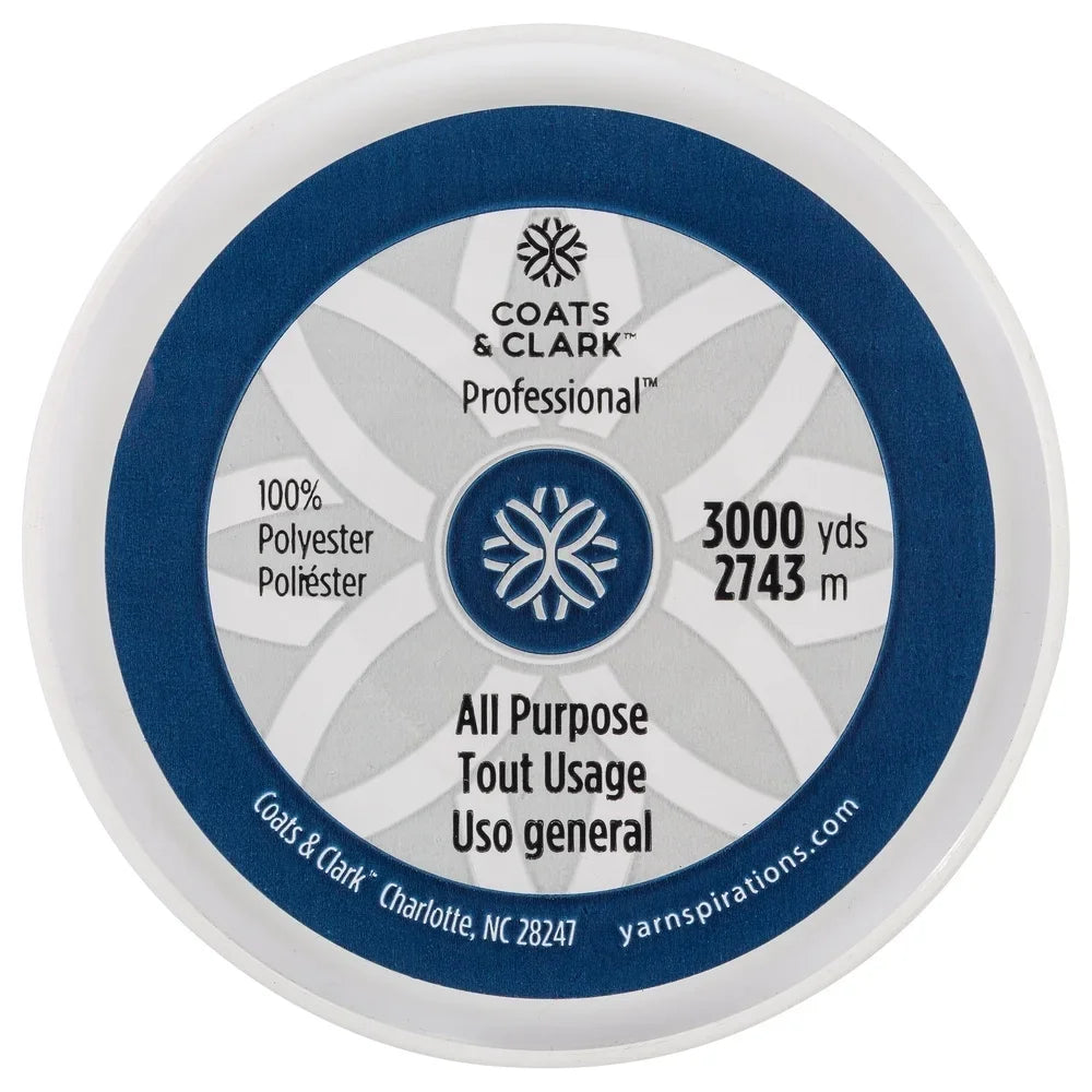 High Quality All Purpose Embroidery Floss 3000Y 35W Polyester Thread King Spool Sewing