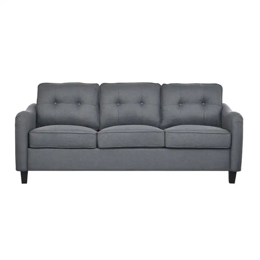 Modern 3-Piece Living Room Sofa Set - Sectional Couch, Loveseat & Accent Chair Furniture for Apartments - Comfortable & Stylish
