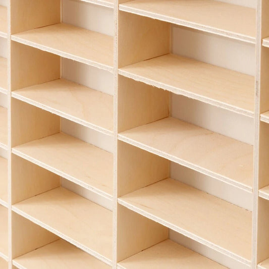 80 Grids for Hot Wheels Diecast Car Matchbox 1/64 Wood Display Shelf Toy Storage