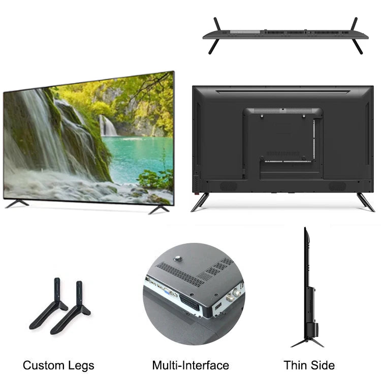 smart tv 55 inches Television 4k 32 40 43 50 65 Inch LED Tv With Android WiFi 45 inch smart tv