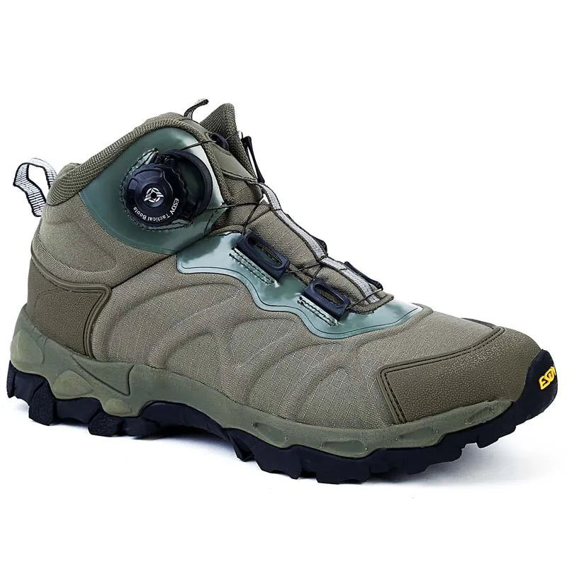 Men Outdoor Boots Autumn Winter Outdoor Hiking Boots Special Force Desert Tactical Sneakers Combat Ankle Boots Men Work Boots
