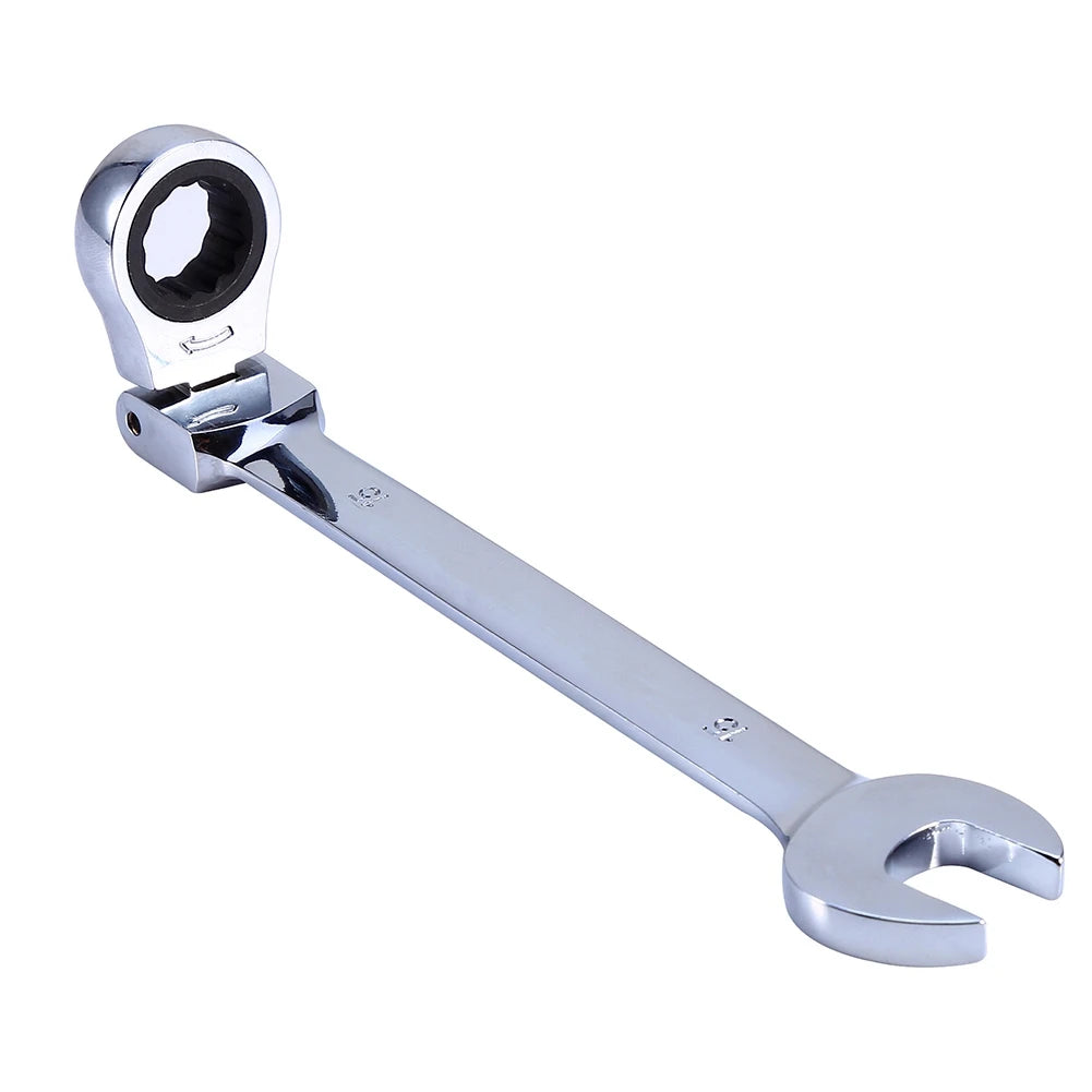 Hardware Hand Tools Spanners Ratchet Flexible Combination Spanners Fixed Spanners Ratchet Wrench Hand Tool Set Kit 8-19mm