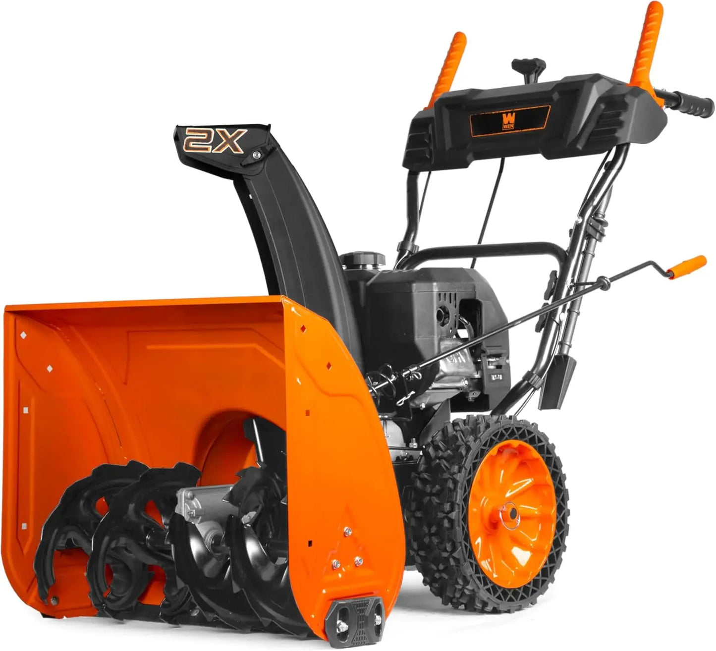 24-Inch 209cc Two-Stage Gas Snow Blower with Electric Start, Self-Propelled SB209E