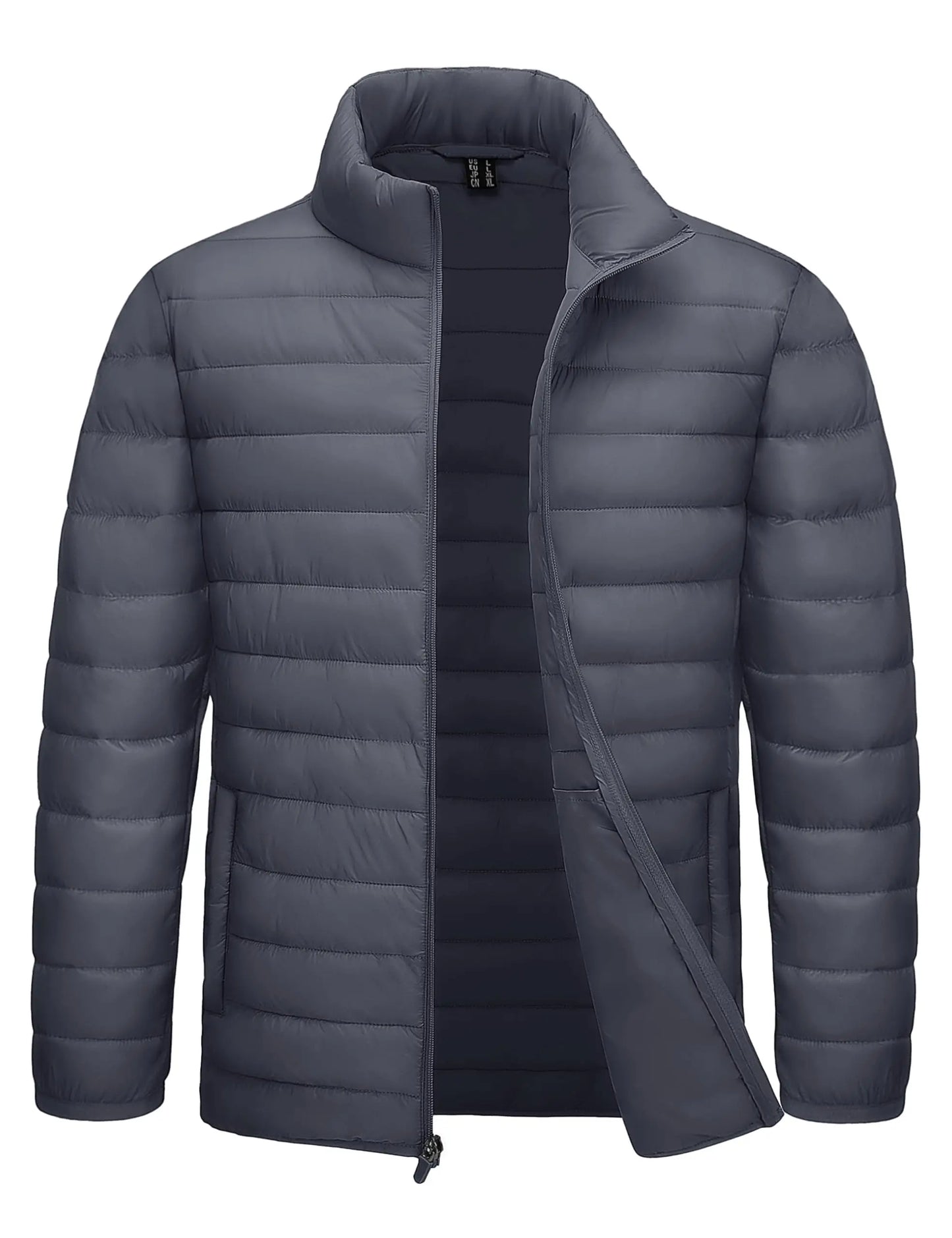 Men's Puffer Jacket Lightweight Warm Winter Coats Water Repellent Windproof Insulated Jacket