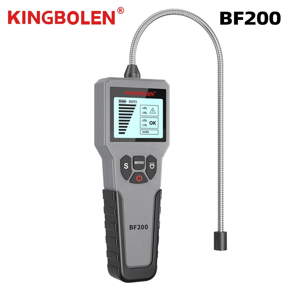 12V Auto Brake Fluid Tester Digital Car Brake Oil Tool BF200 DOT3 DOT4 DOT5.1 LED Indicator check Display Auto Oil Tool PK BF100
