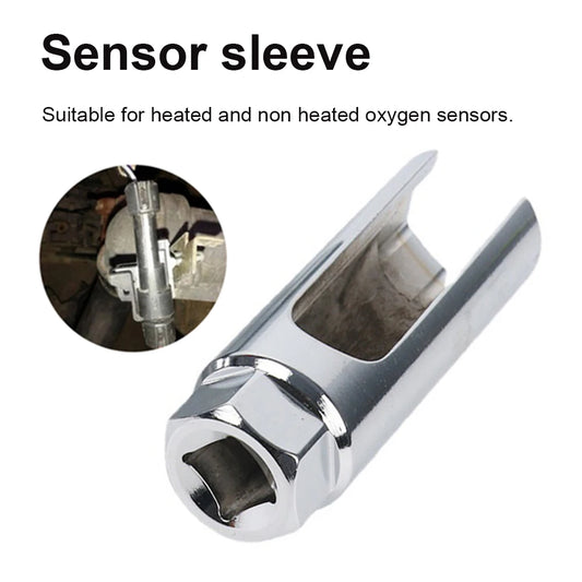 Sensor Socket Removal Tool Universal Oxygen Sensor Tool Repair Kit 22mm 1/2 Inch Professional for Repairing Installation