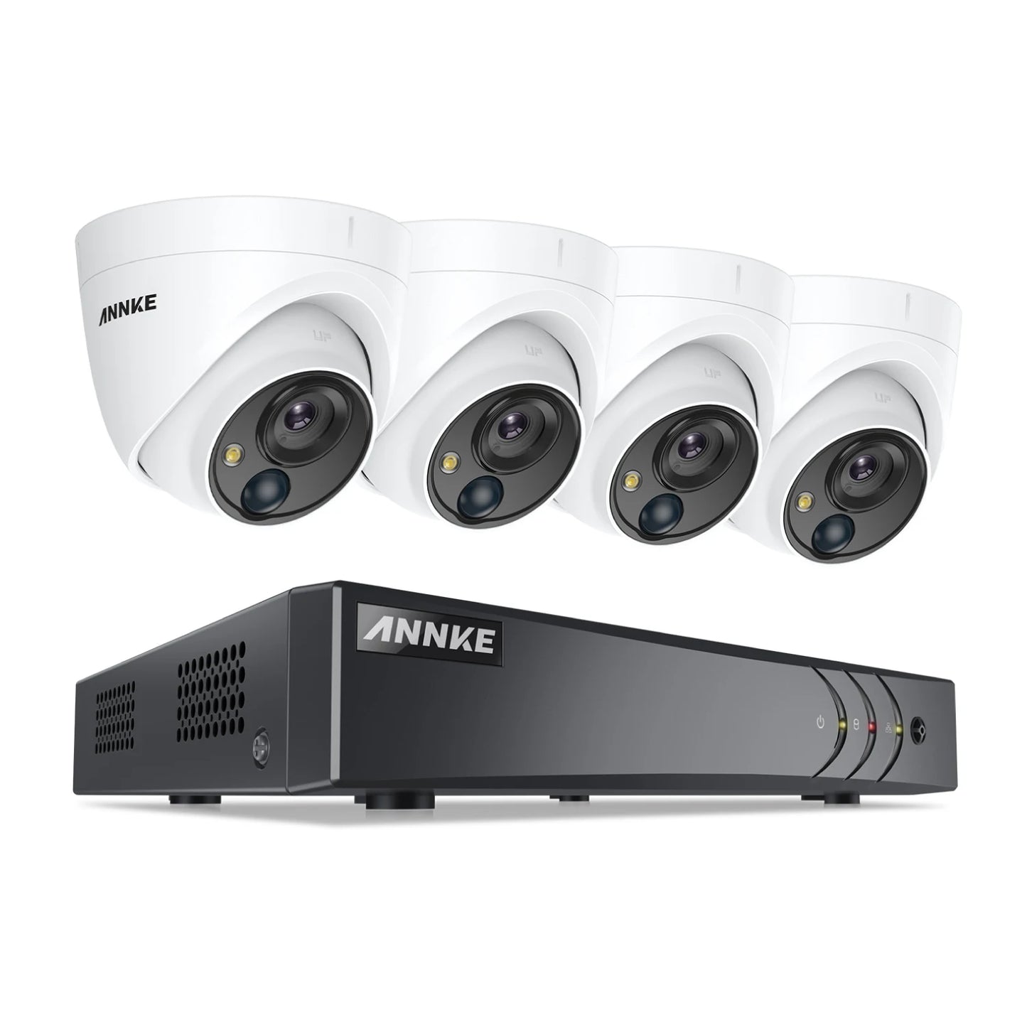 ANNK H.265+ 5MP Lite Ultra HD 8CH DVR CCTV Security System 4/8PCS Outdoor 5MP EXIR Night Vision Camera Video Surveillance Kit