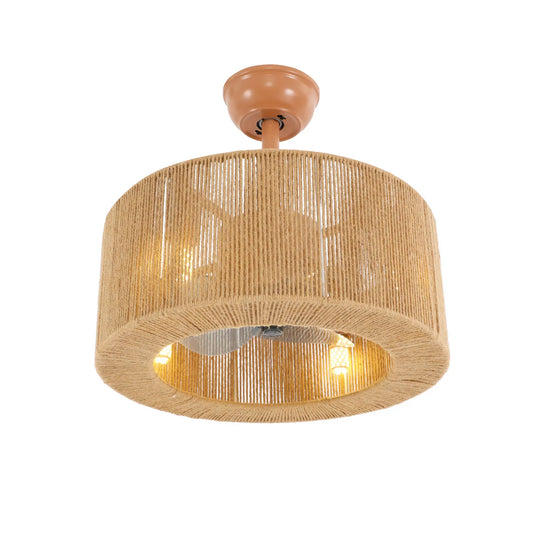 Ceiling Fan Light, Ceiling Fan Light with Remote Control, Ceiling Fan Lamp for Bedroom