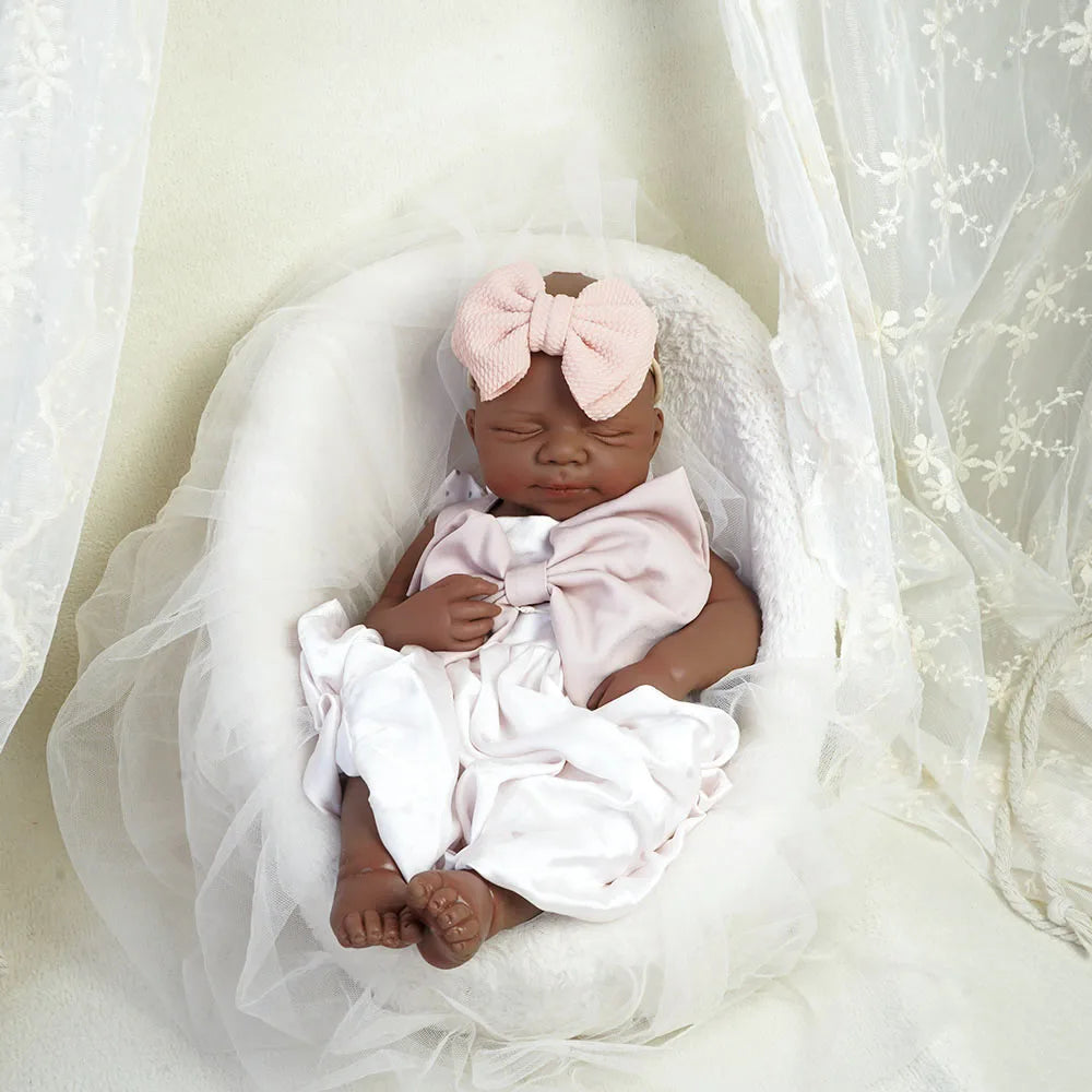 Artist Collectibles Lifelike Fake Dolls Unpainted Painted Floppy Silicone Reborn Baby Girl Dol