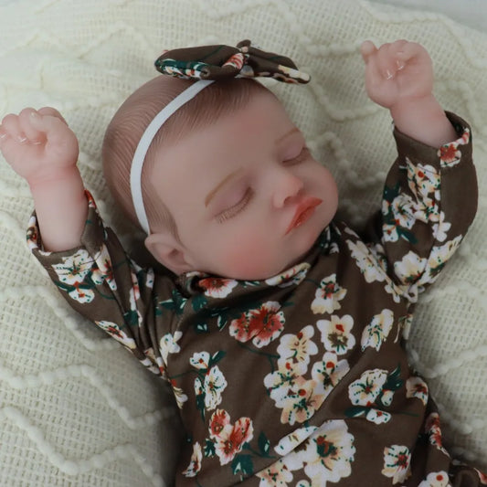 Reborn Baby Girl Dolls - 20 inch Lifelike Newborn Baby with Realistic Veins for Kids Age 3 +