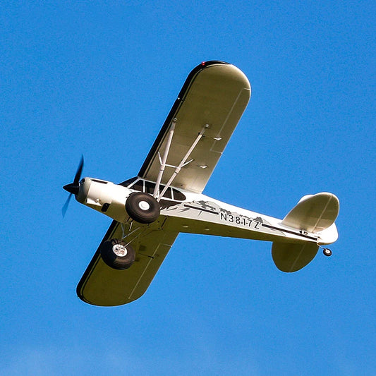 Fms Pa-18 1300mm Remote Control Model Plane 1.3m J3 Piper Super Cub Rc Airplane Pnp Trainer Electric Aircraft Outdoor Sports