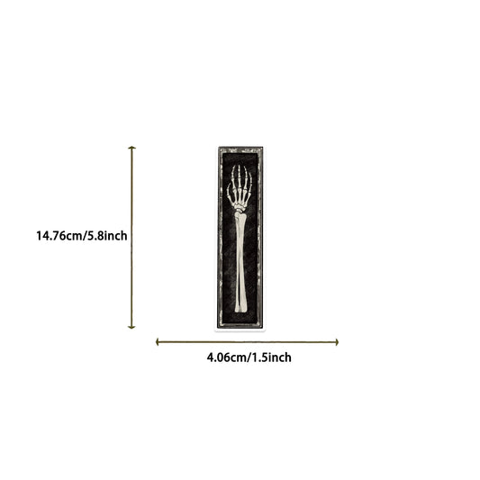 30pcs Retro Horror Bookmarks Halloween Skulls Ghosts Suitable for Teachers Readers and Book Lovers Birthday Gifts