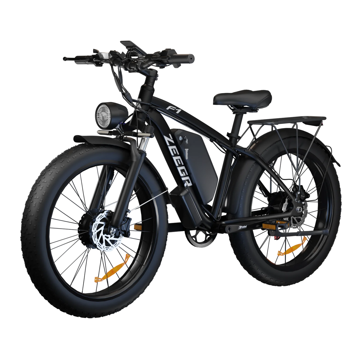 Moobelo M1 48V 2000W Dual Motor E-Bike 26" Fat Tires Front Suspension | CE Certified Ideal for US Snow/Beach/Urban Riding EBike