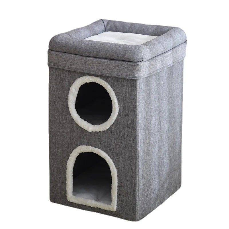 Amazon's popular three-layer warm and foldable all season universal pet cat nest