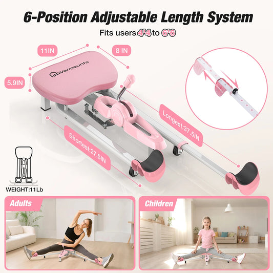 Split Machine Leg Stretcher Split Machine for Flexibility Adjustable 0-190° Leg Stretching Equipment for Ballet Yoga Gymnastics