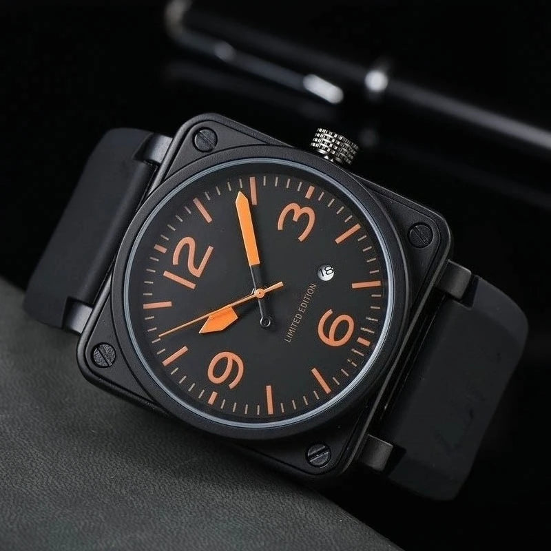 Luxury Brand Original Mens Watch High Quality Automatic Mechanical Movement 3 Hand Designer Timepiece Business Style