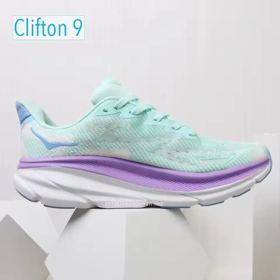 Brand Sneakers Clifton 9 Running Shoes Light Outdoor Sports Trainers Lifestyle Shock Absorption Athletic Shoes For Men And Women