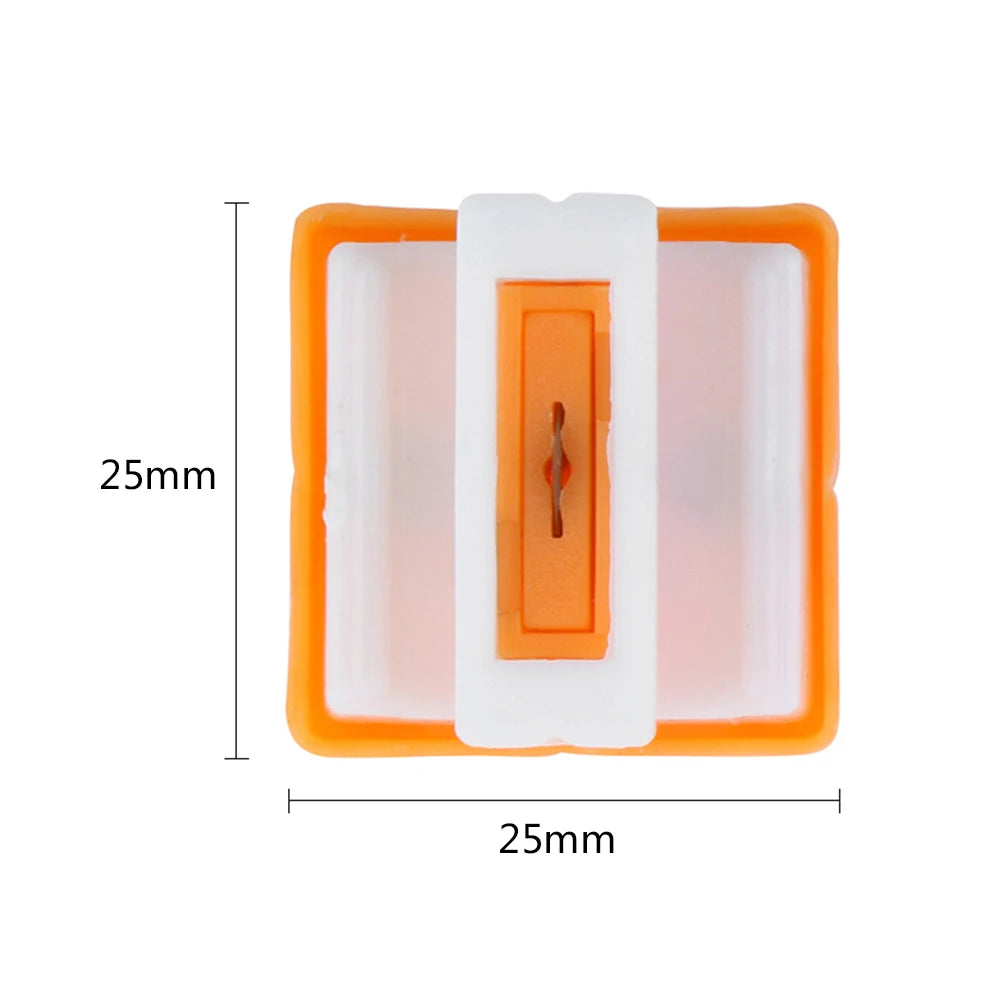 Paper Blade Cutter Spare Knife Portable Paper Slicer Metal Blade Sliding with Automatic Security Safeguard for A4 Paper Cutting