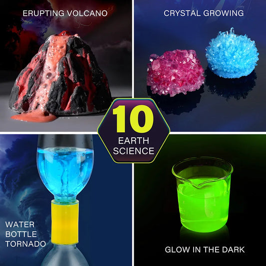 Science Kits for Kids 8+, 105 Experiments Educational Toy, Science Kits STEM Toys for Boys Girls Birthday Christmas Gift