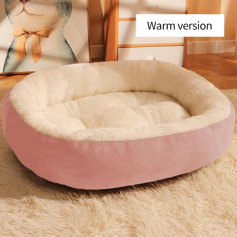 Cat & Dog Beds Oval shaped pet nest All Houses Supplies Things Habitats Basket House Beds Pet Products Cushion Goods Accessories