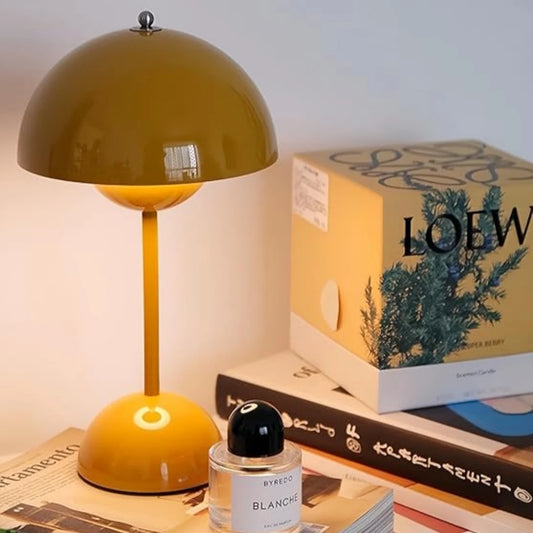 Modern mushroom night light, touch color changing lamp, bedroom bedside atmosphere lamp, home decor desktop decorations