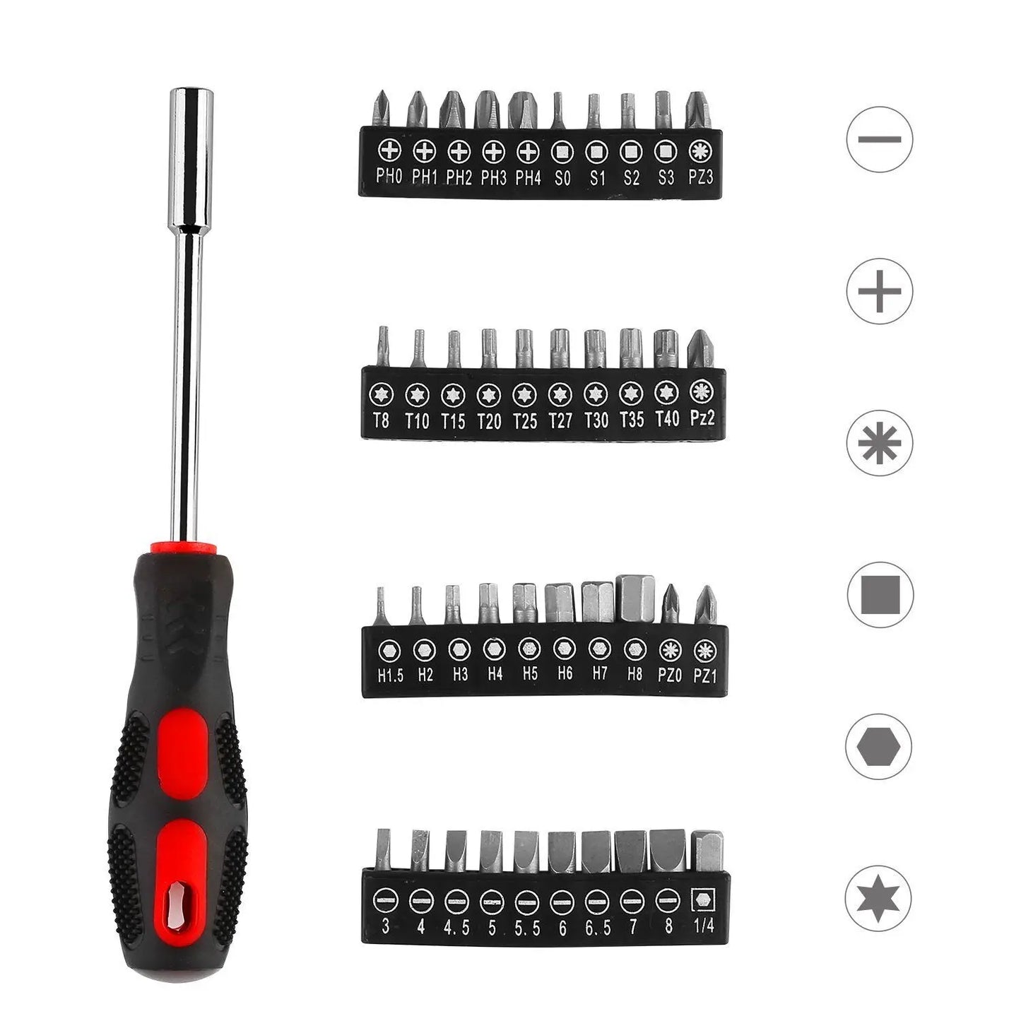 95PCS Mechanics Tool Set, General Purpose Mixed Sockets and Wrenches Auto Repair Tool Kit with Plastic Storage Case