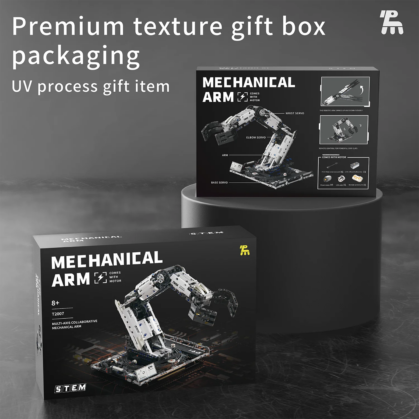 App & Remote Control Programming Robotic Arm Building Blocks Set, 784 Pcs Stem Educational Technic Toys for Boys and Girls Ages 8-16