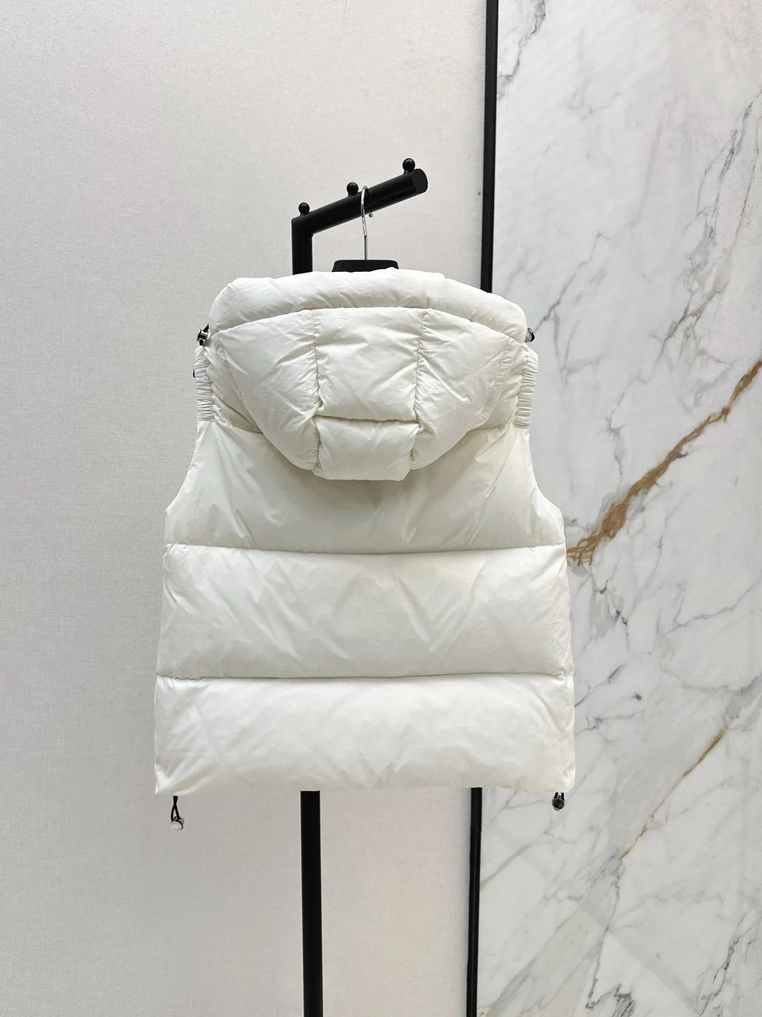 2025 New Style Hooded High-neck Cotton Jacket Vest for Women L12