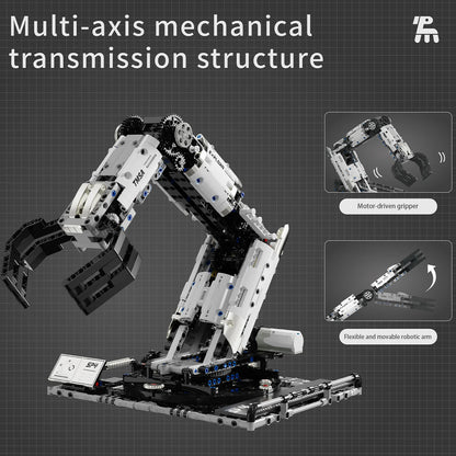 App & Remote Control Programming Robotic Arm Building Blocks Set, 784 Pcs Stem Educational Technic Toys for Boys and Girls Ages 8-16