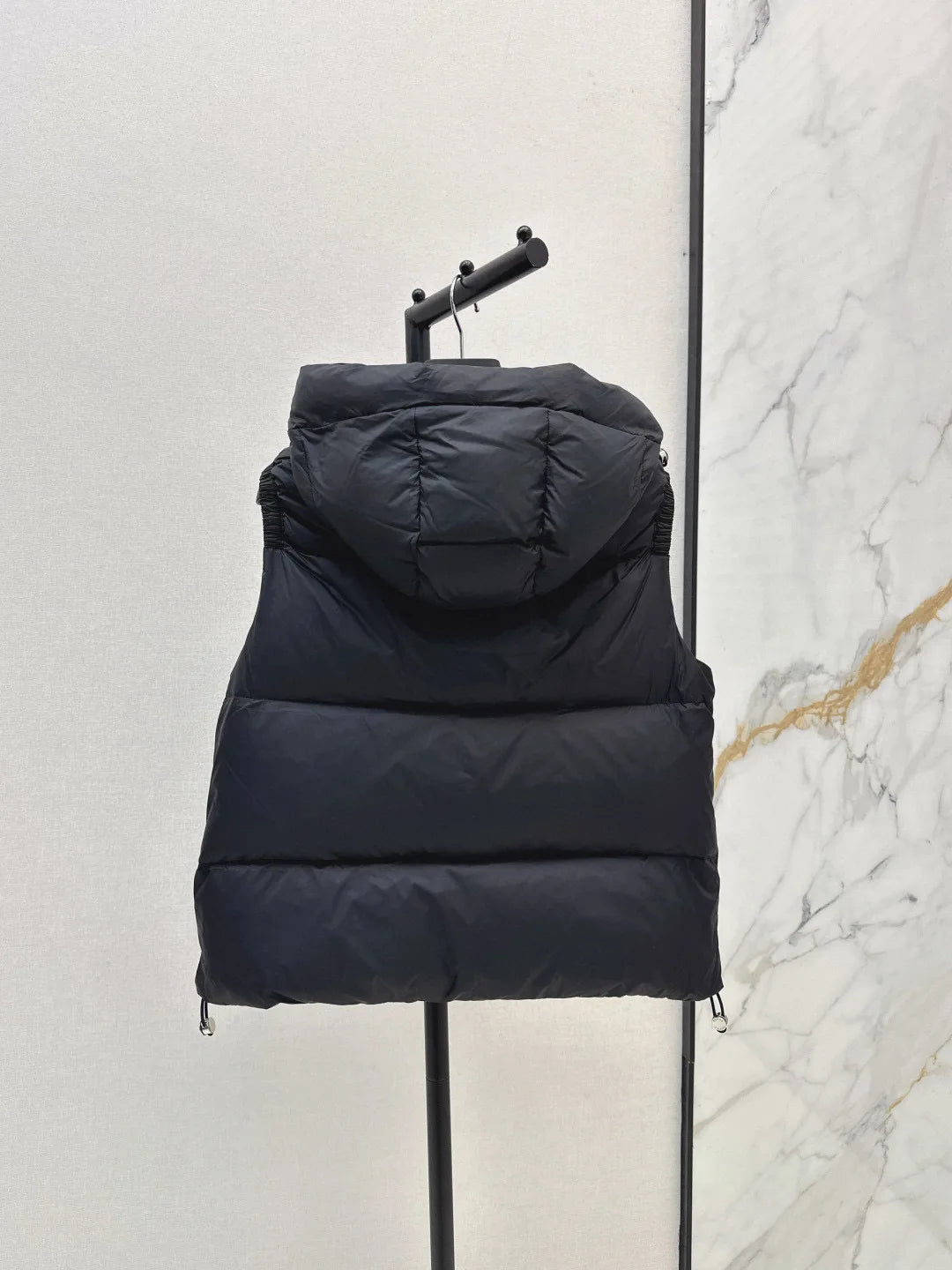 2025 New Style Hooded High-neck Cotton Jacket Vest for Women L12