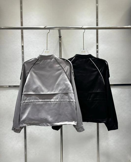 Women's Stand-Collar Jacket Trendy & Casual Outerwear for Autumn 2025 New Collection