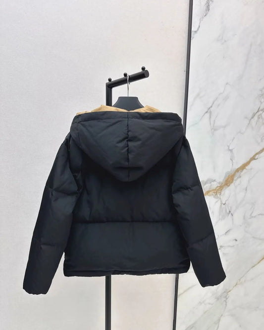 2025 Autumn/Winter New Product Launch: Women's Solid Color High Quality Premium Down Jacket HL71