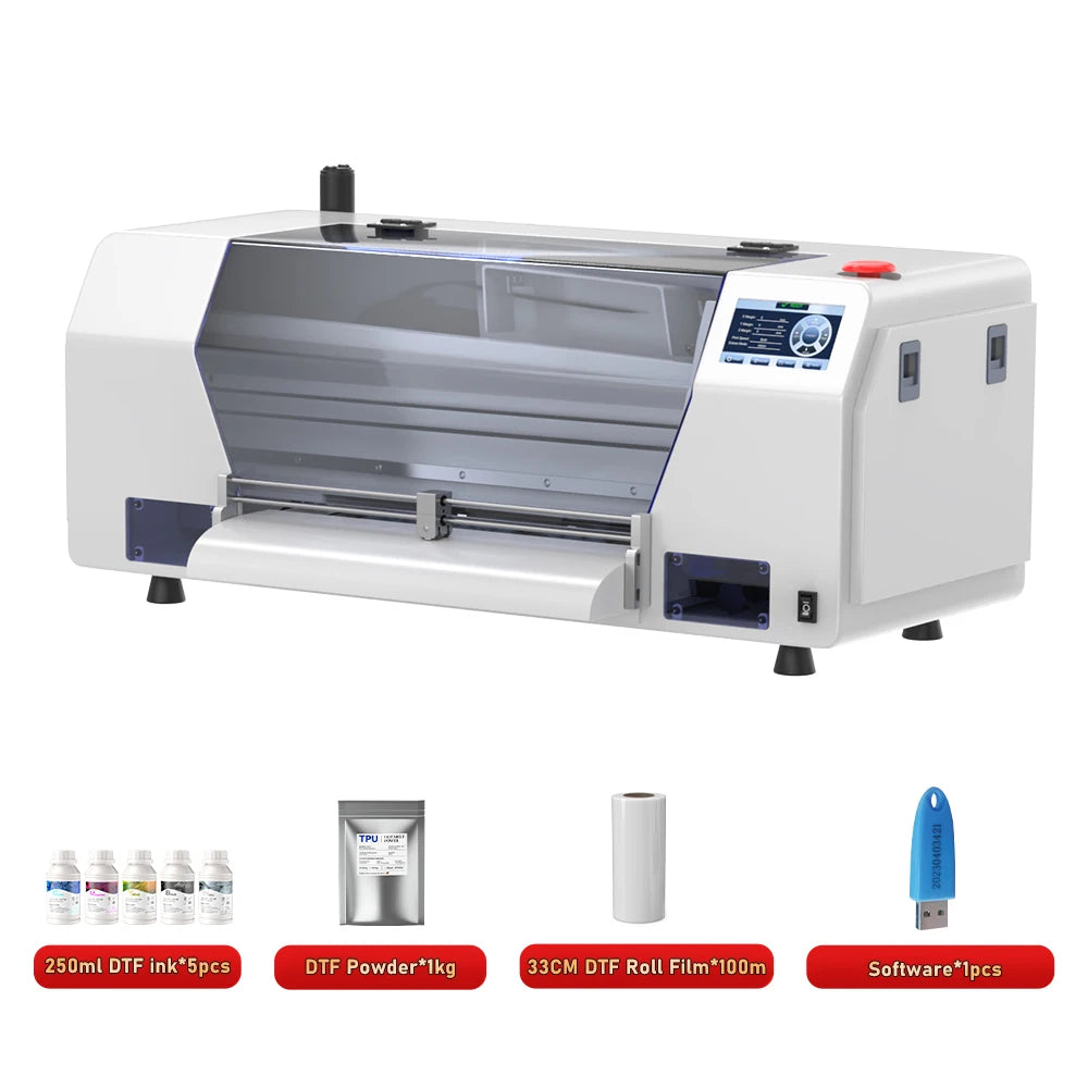 A3+ XP600 DTF Printer impresora dtf textil Directly to Film Transfer Printer For Hoodies Clothes jeans T shirt Printing Machine