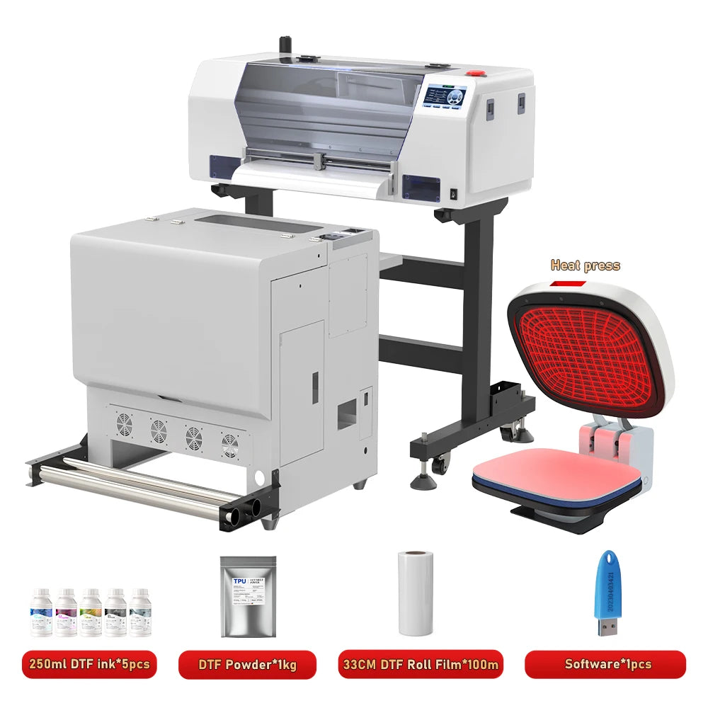 A3+ XP600 DTF Printer impresora dtf textil Directly to Film Transfer Printer For Hoodies Clothes jeans T shirt Printing Machine