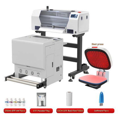 A3+ XP600 DTF Printer impresora dtf textil Directly to Film Transfer Printer For Hoodies Clothes jeans T shirt Printing Machine