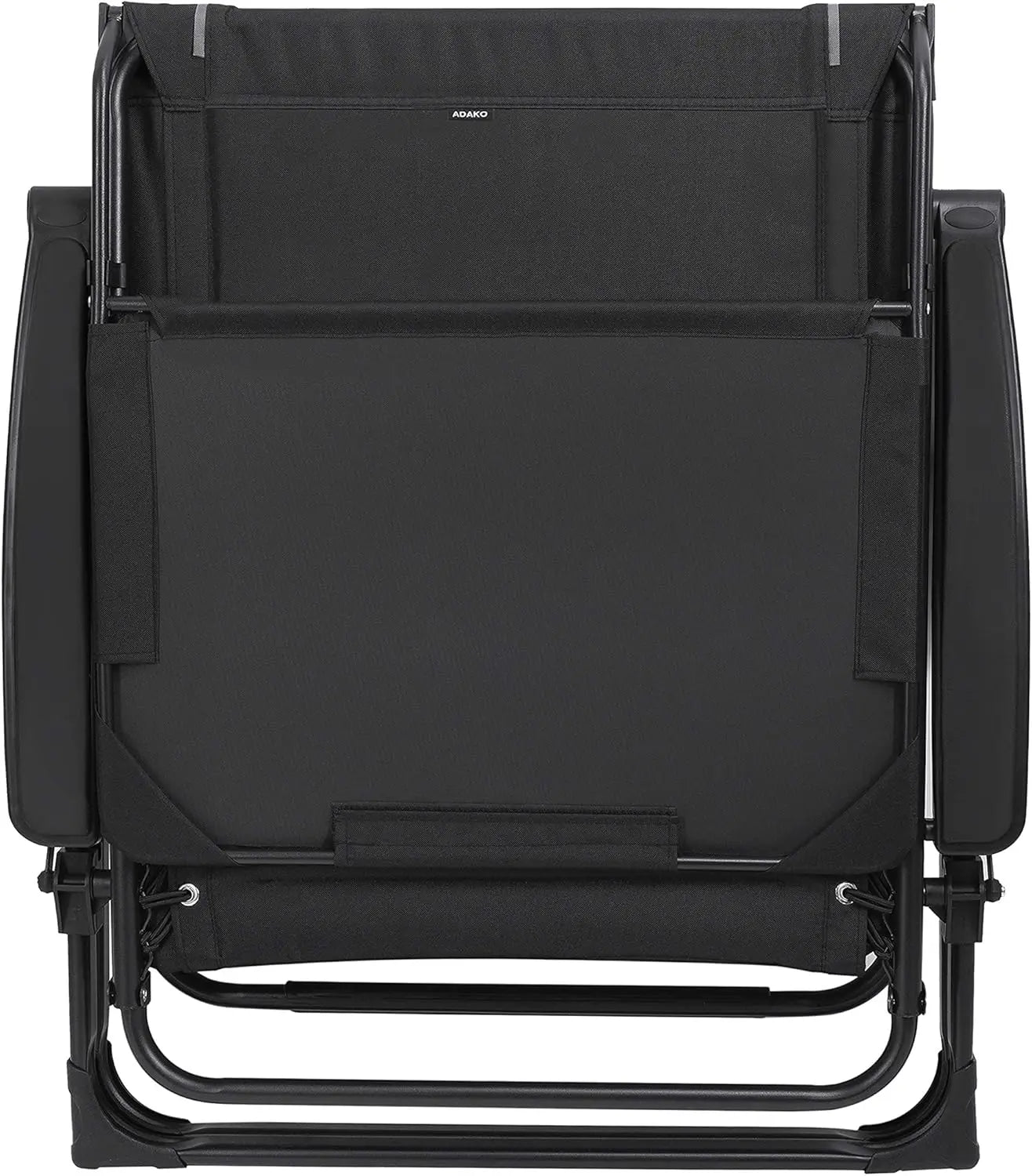 XXL Oversize Recliner Folding Chair for Camping Patio Outdoors Zero Gravity Extra Wide Reclining Padded Seats with Sunshade and