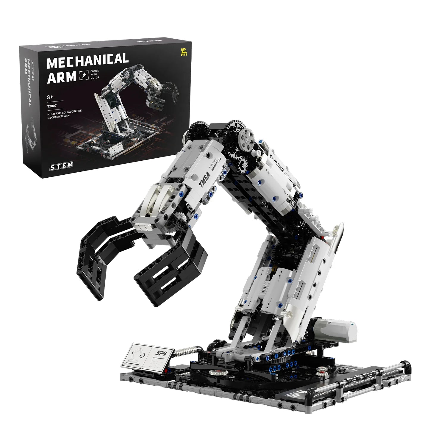 App & Remote Control Programming Robotic Arm Building Blocks Set, 784 Pcs Stem Educational Technic Toys for Boys and Girls Ages 8-16